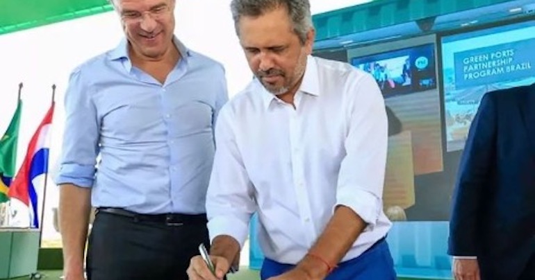 De havens van Rotterdam en Bessem tekenden een Braziliaans-Nederlandse samenwerking