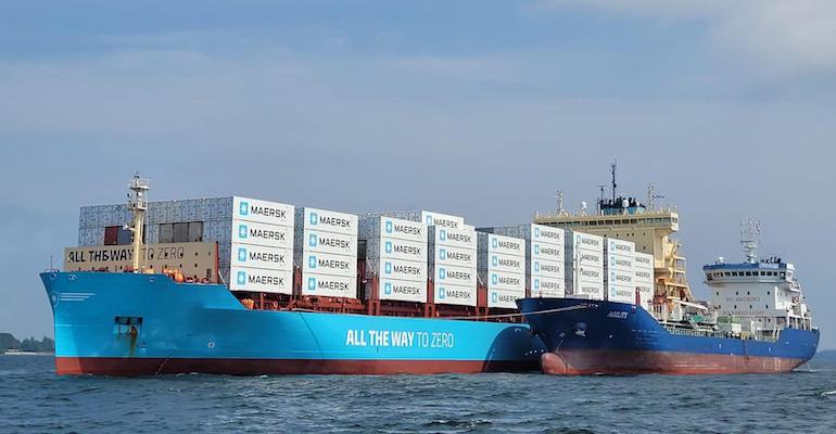 First methanol bunkering for Maersk in Singapore