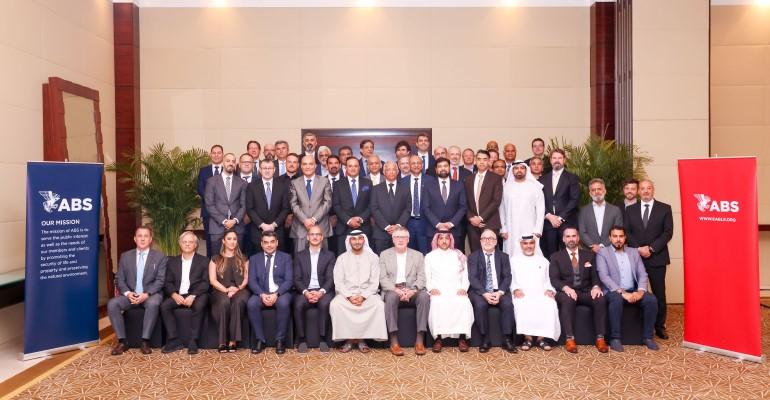Group photo of the 2024 ABS Middle East Regional Committee Meeting