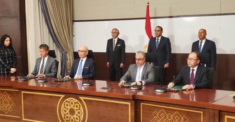 Cosco Shipping Ports signing in Egypt
