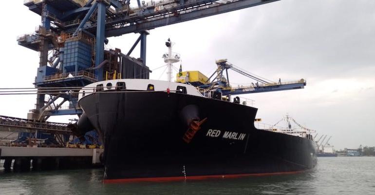 World's largest fertliser vessel MV Red Marlin