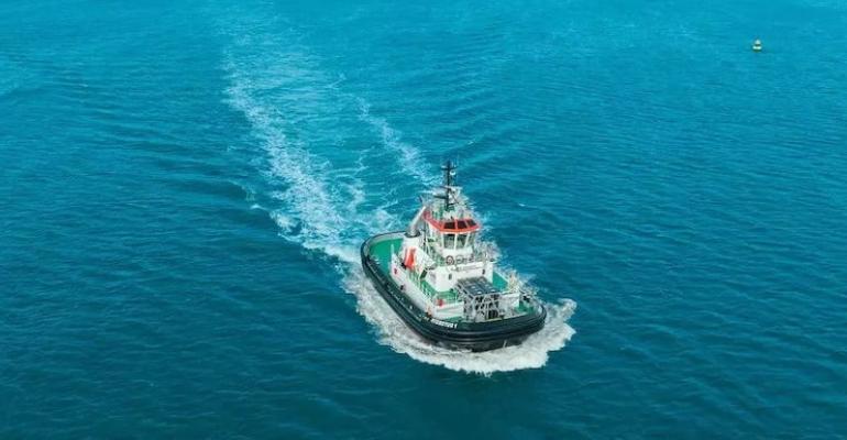 Hydrotug - world's first hydrogen-powered tugboat