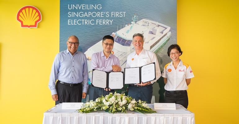 Shell and MPA MoU signing