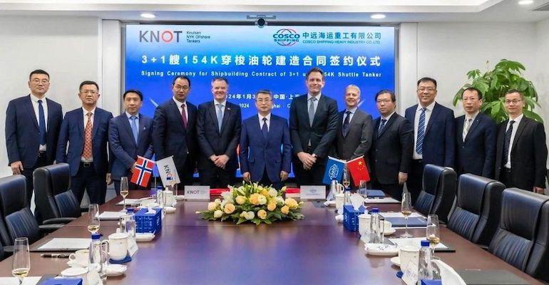 KNOT signs new tanker deal