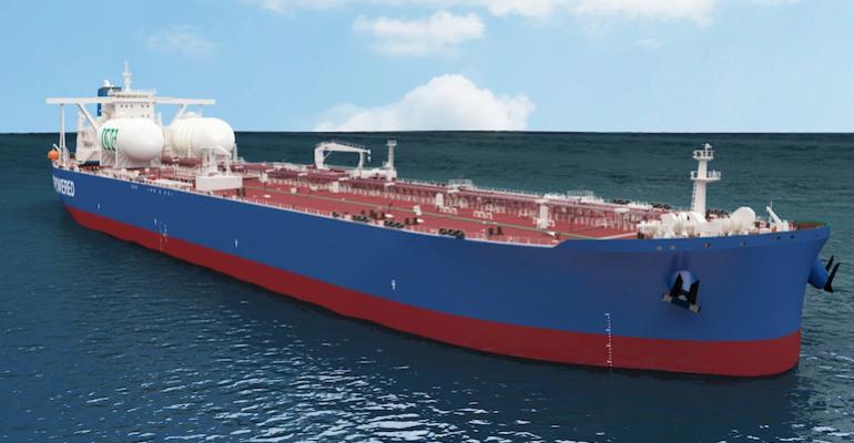 Image of LNG powered VLCC DSIC
