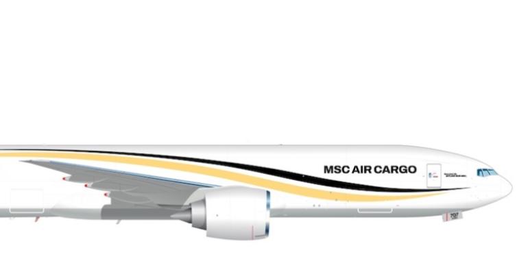 MSC Air Cargo Aircraft 
