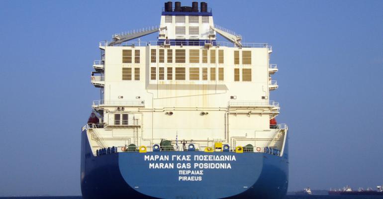 Maran Gas Posidonia, one of the vessels in the Maran Gas Mariitime fleet 