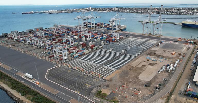Phase 1 of Port of Melbourne expansion