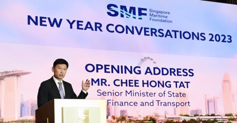 Chee Hong Tat, Singapore Senior Minister of State for Finance and Transport
