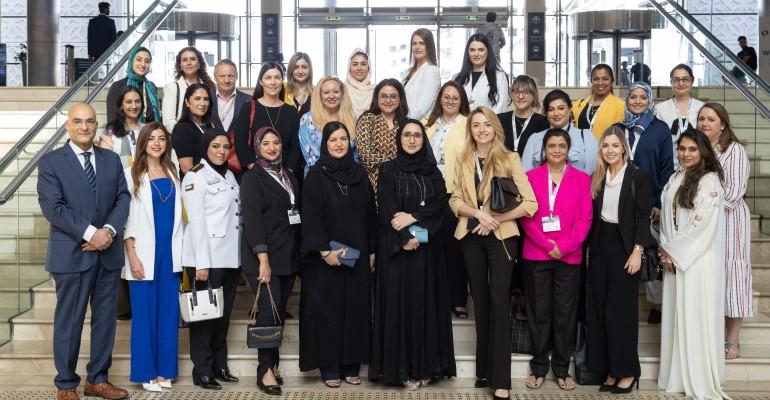 Group photo from the Women's Roundtable at SMLME 2023