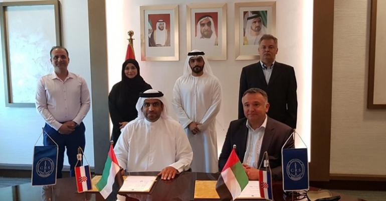 UAE and CRS signing