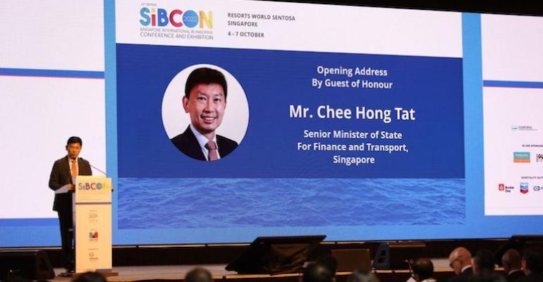 Chee Hong Tat, Singapore’ Senior Minister of State for Finance and Transport