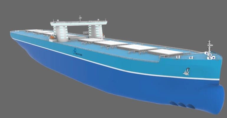 Nuclear electric merchant ship