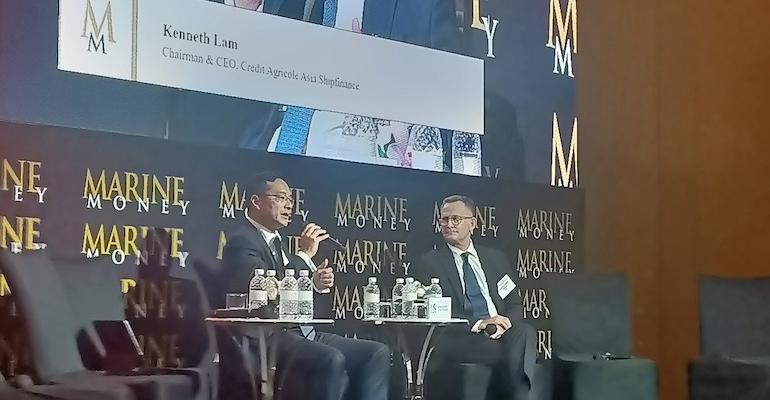 Laurence Odfjell at Marine Money Asia