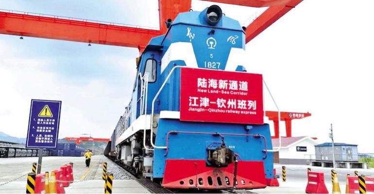 China freight train