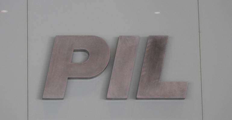 PIL logo at head office in Singapore
