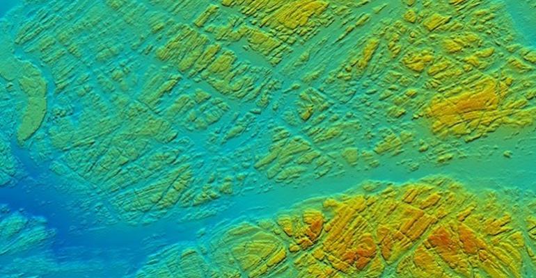 Multibeam survey of the seabed off Plymouth