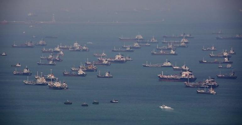 Singapore anchorage
