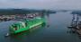 Containership Ever Max transiting the Panama Canal