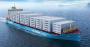 A rendering of 2,100 teu vessel Maersk Soltice