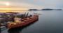 Rio Tinto bulk carrier in port