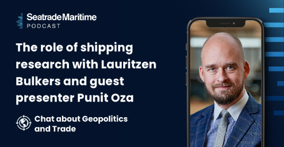 Podcast: The role of shipping research with Lauritzen Bulkers