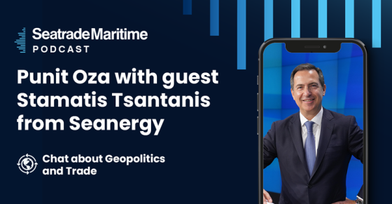 Chat about Geopolitics and Trade with Stamatis Tsantanis, CEO of Seanergy