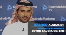 Rashed AlGhamdi, Shipping Sales Manager for Jotun Saudi Arabia
