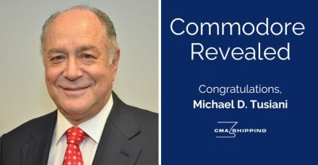Michael D. Tusiani  - new CMA Commodore for 2024