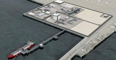 Total LNG hub in Oman