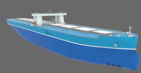 Nuclear electric merchant ship